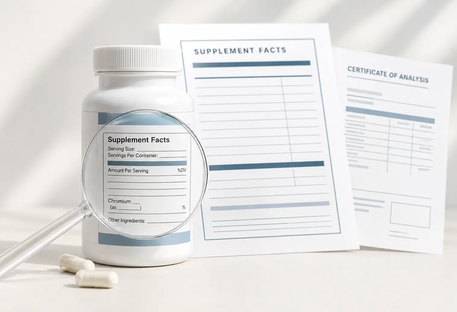 Educational visual accompanying the Velositol and MyoVera comparison